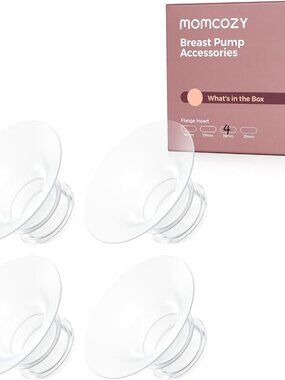 Momcozy  Original Breastfeeding Parts, Inserts 19mm, 4 Pack